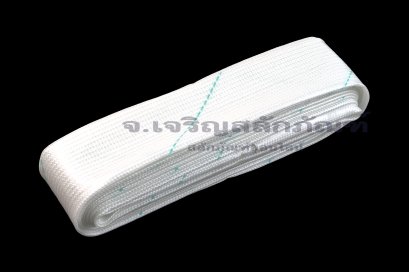 [E] ปลอกสายใยแก้ว เคลือบวานิช ทนร้อน 105°C ขนาดช่องใส่สายไฟ 30 mm ยาว 1 m